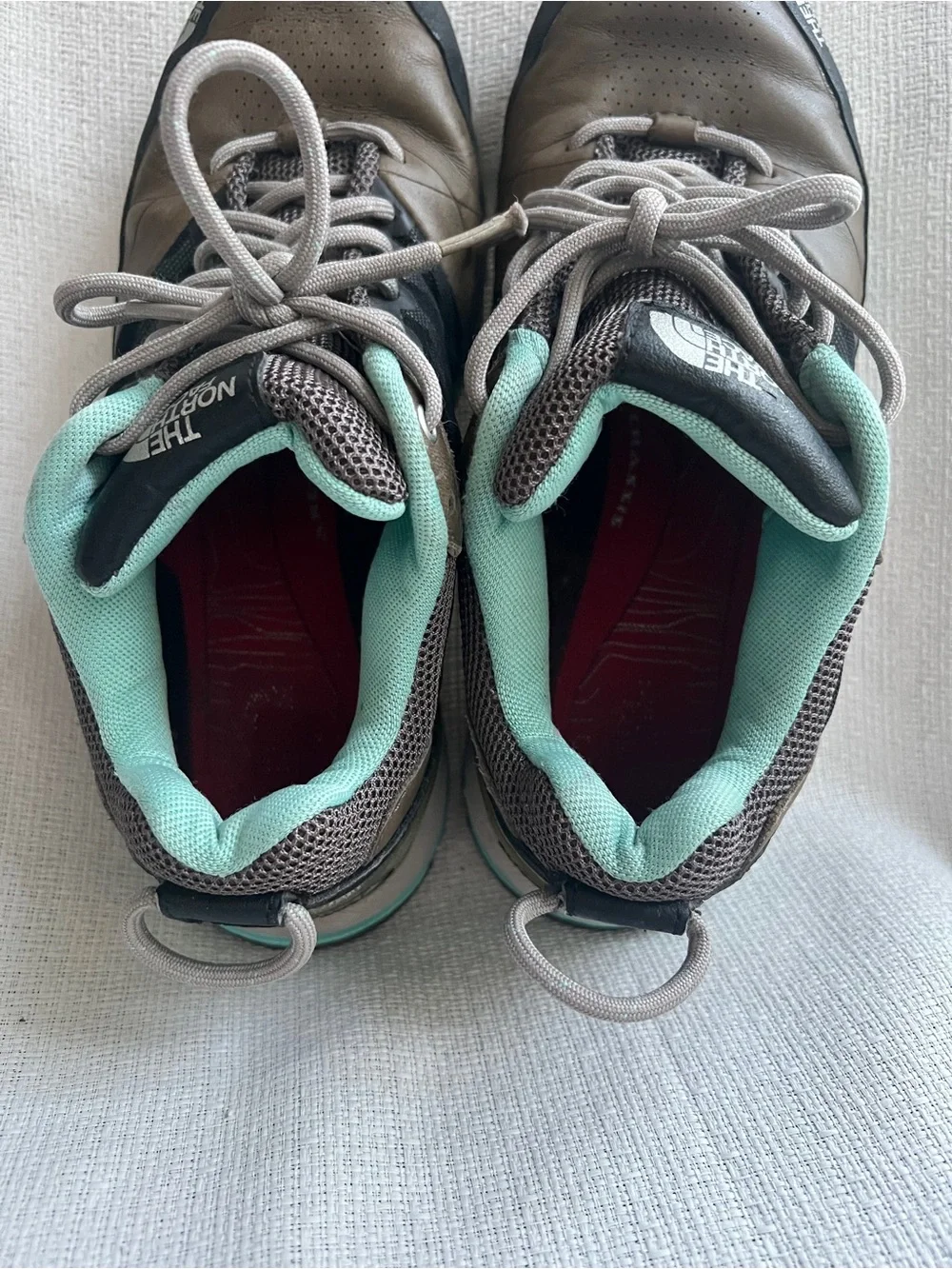 The North Face Women's Charcoal & Mint Trail Sneakers